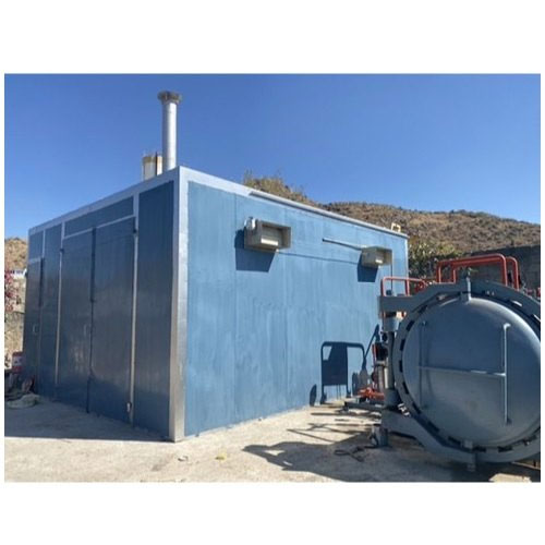 Bamboo Dryer Heat Treatment Plant